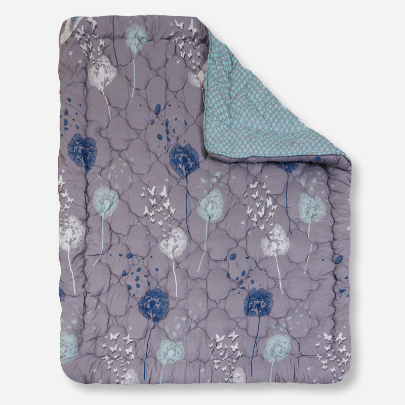 Полуторна ковдра мікрофібра/холофайбер двостороння №40147