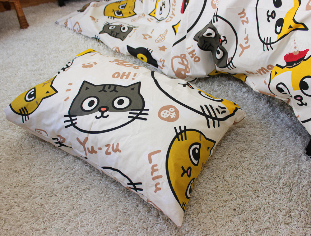 Полуторний набір постільної білизни 150*220 із Бязі "Gold" №614121 Черешенка™