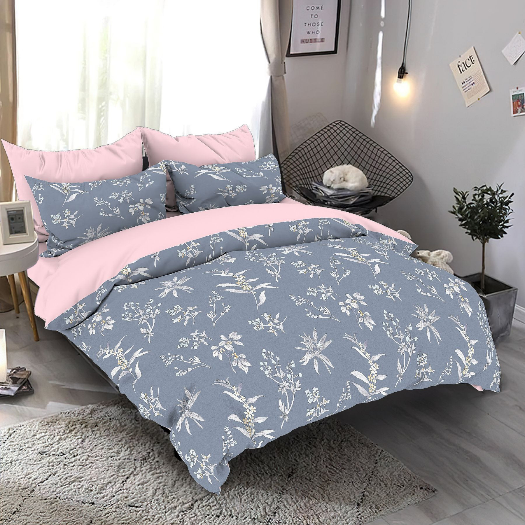 Тканина для постільної білизни Бязь "Gold" Lux GL7784 (A+B) - (50м+50м)