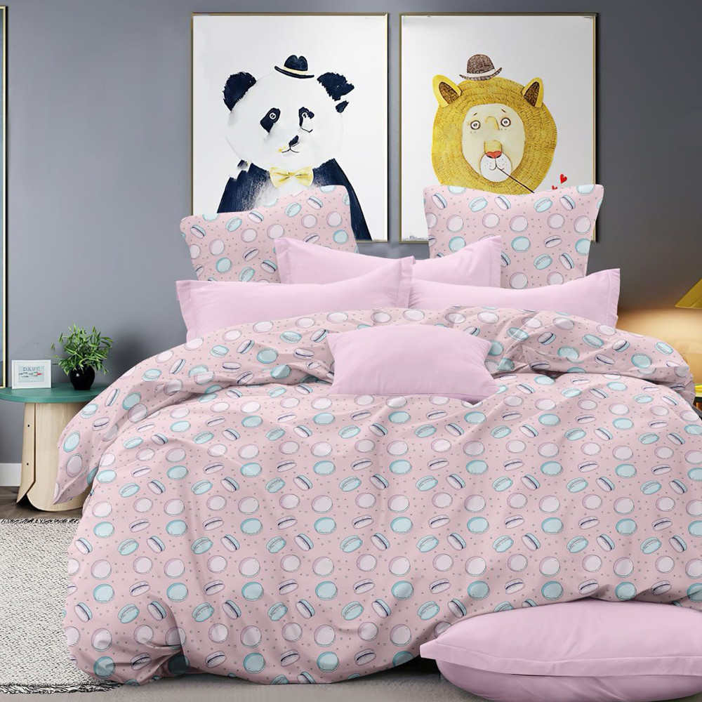 Тканина для постільної білизни Бязь "Gold" Lux GL17790pink