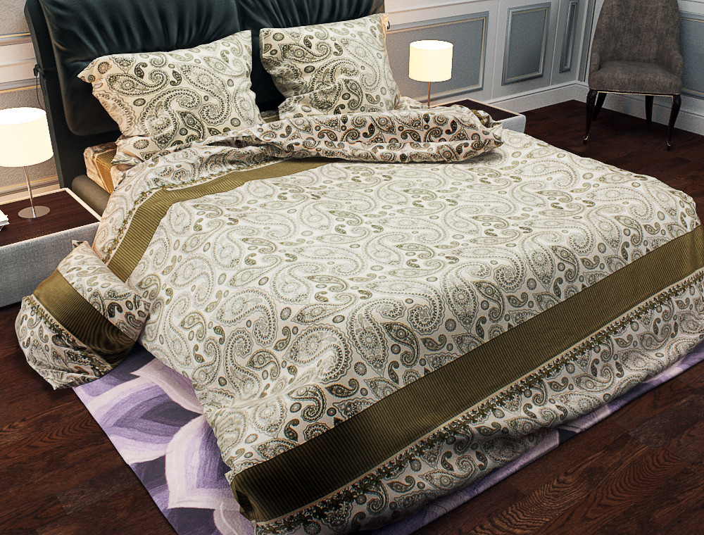 Ткань для постельного белья Бязь "Gold" Lux GL089