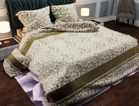 Ткань для постельного белья Бязь "Gold" Lux GL089