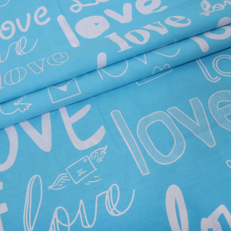 Тканина для постільної білизни Бязь "Gold" Lux GL17148 (A+B) - (50м+50м)