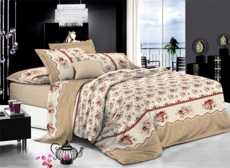 Тканина для постільної білизни Бязь "Gold" Lux GL102-2