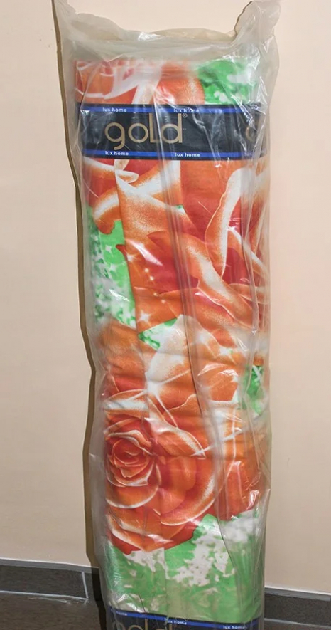 Тканина для постільної білизни Бязь "Gold" Lux "Квітковий принт (троянди)"GL562