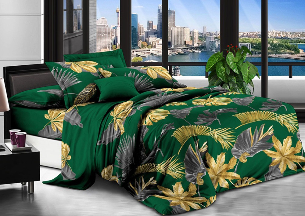 Полуторний набір постільної білизни 150*220 із полікотону №2012133 Черешенька™