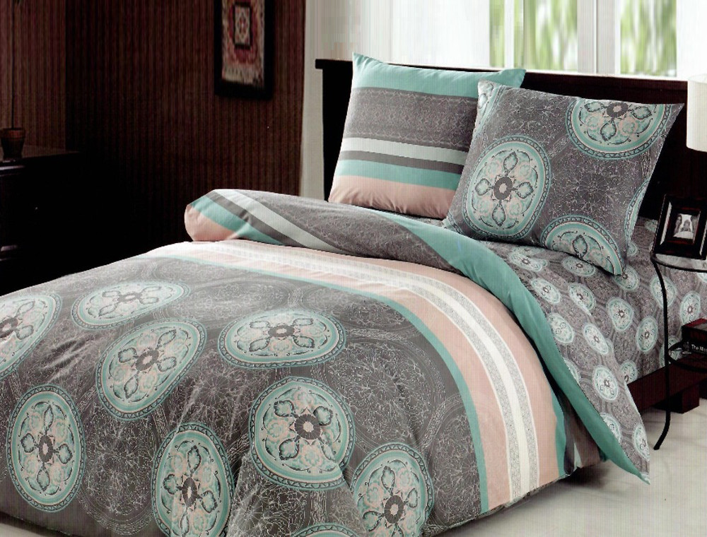 Полуторный набор постельного белья 150*220 из Бязи "Gold" №152055 Черешенка™