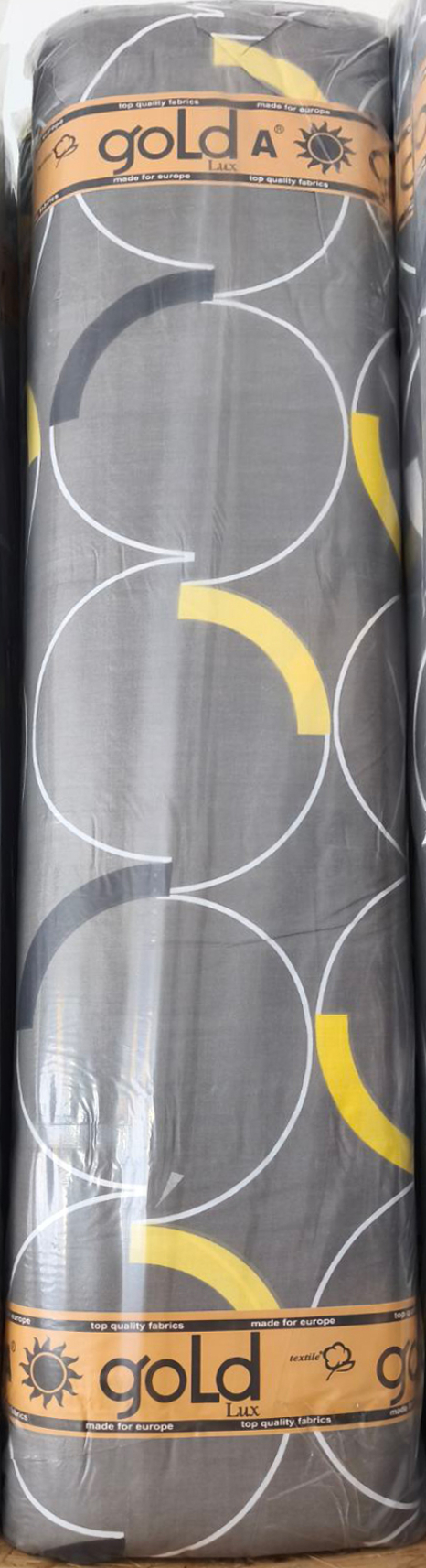 Ткань для постельного белья Бязь "Gold" Lux GL1184brown