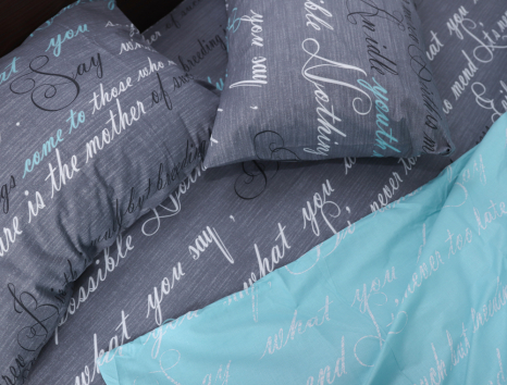 Євро-максі набір постільної білизни 200*220 із Бязі "Gold" №157666AB Черешенка™