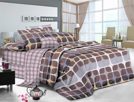 Ткань для постельного белья Сатин S13-5A (60м)