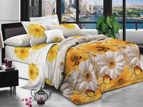 Тканина для постільної білизни Полісатин 135 SP135-XHYR-2849 (60м)