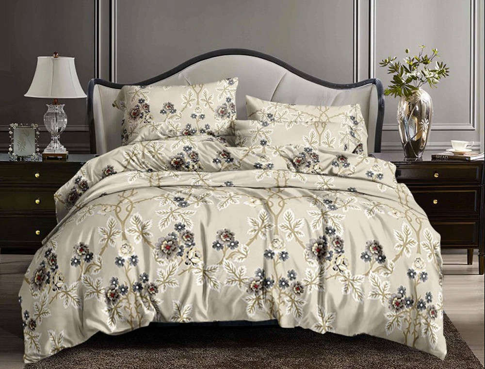 Сімейний набір постільної білизни 240*220 із полікотону №200169 Черешенька™