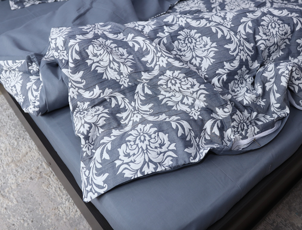 Евро макси набор постельного белья 200*230 из Муслина №600-09 Черешенка™