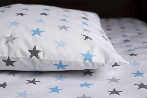 Ткань для постельного белья Бязь "Gold" Lux "Звёзды (мелкие)" GL977