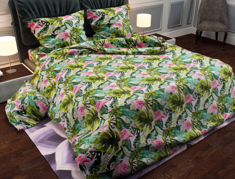 Тканина для постільної білизни Бязь "Gold" Lux GL0668