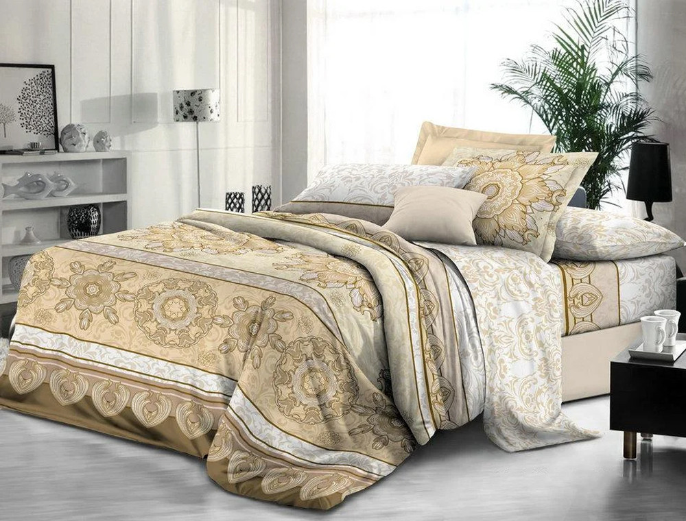 Тканина для постільної білизни Бязь "Gold" Lux GL613