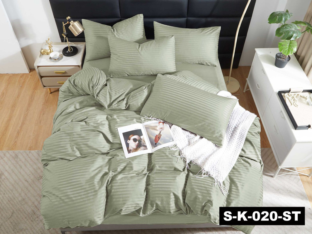 Ткань для постельного белья Страйп-сатин SN-S-K-020-ST (50м)