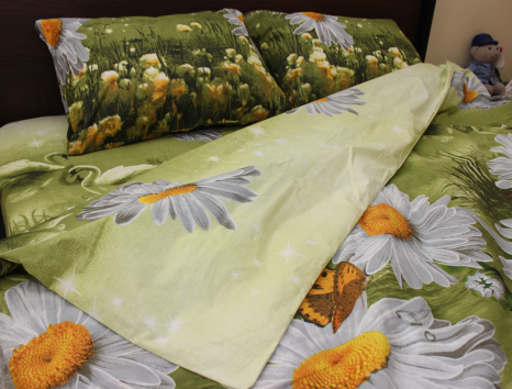 Семейный набор хлопкового постельного белья из Бязи "Gold" №154029 Черешенка™