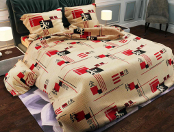 Тканина для постільної білизни Бязь "Gold" Lux GL235