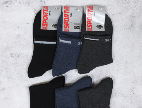 Чоловічі шкарпетки Luxe Sport Line (41-45) №SL4020