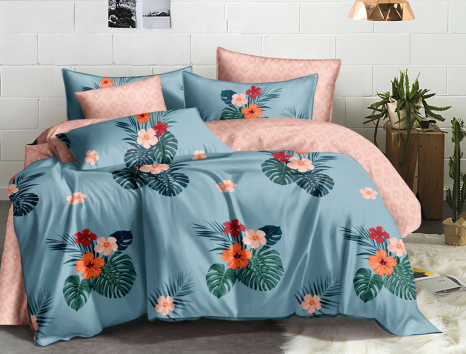 Ткань для постельного белья Сатин S-139 (A+B) - (60м+60м)