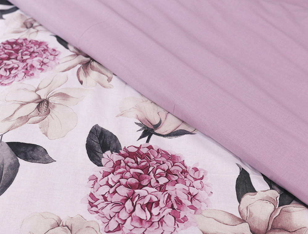 Полуторный набор постельного белья 150*220 из Бязи "Gold" №158376AB Черешенка™