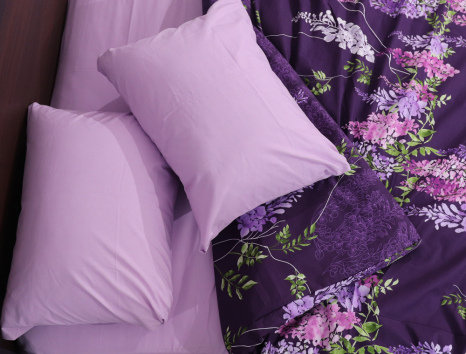 Семейный набор хлопкового постельного белья из Бязи "Gold" №151637АВ Черешенка™