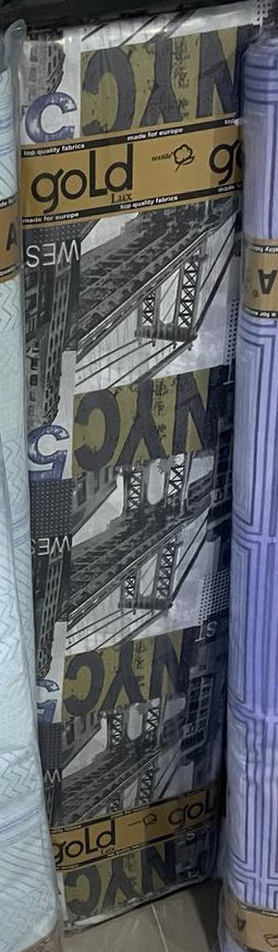 Тканина для постільної білизни Бязь "Gold" Lux GL3451