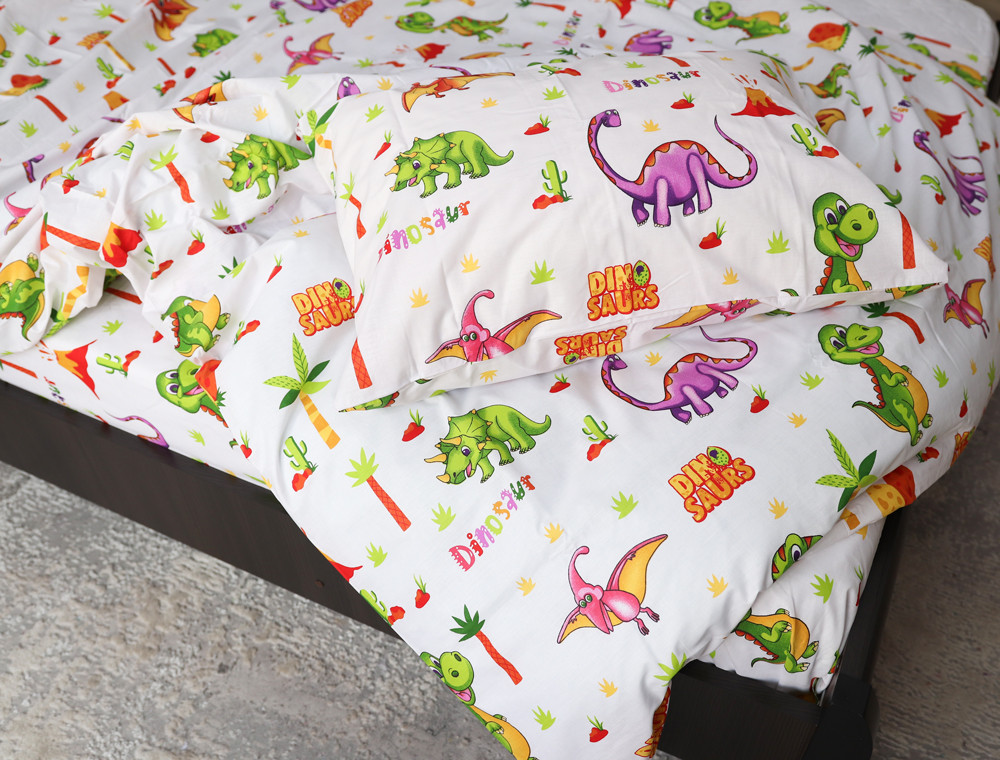 Полуторный набор постельного белья 150*220 из Бязи "Gold" №61811 Черешенка™