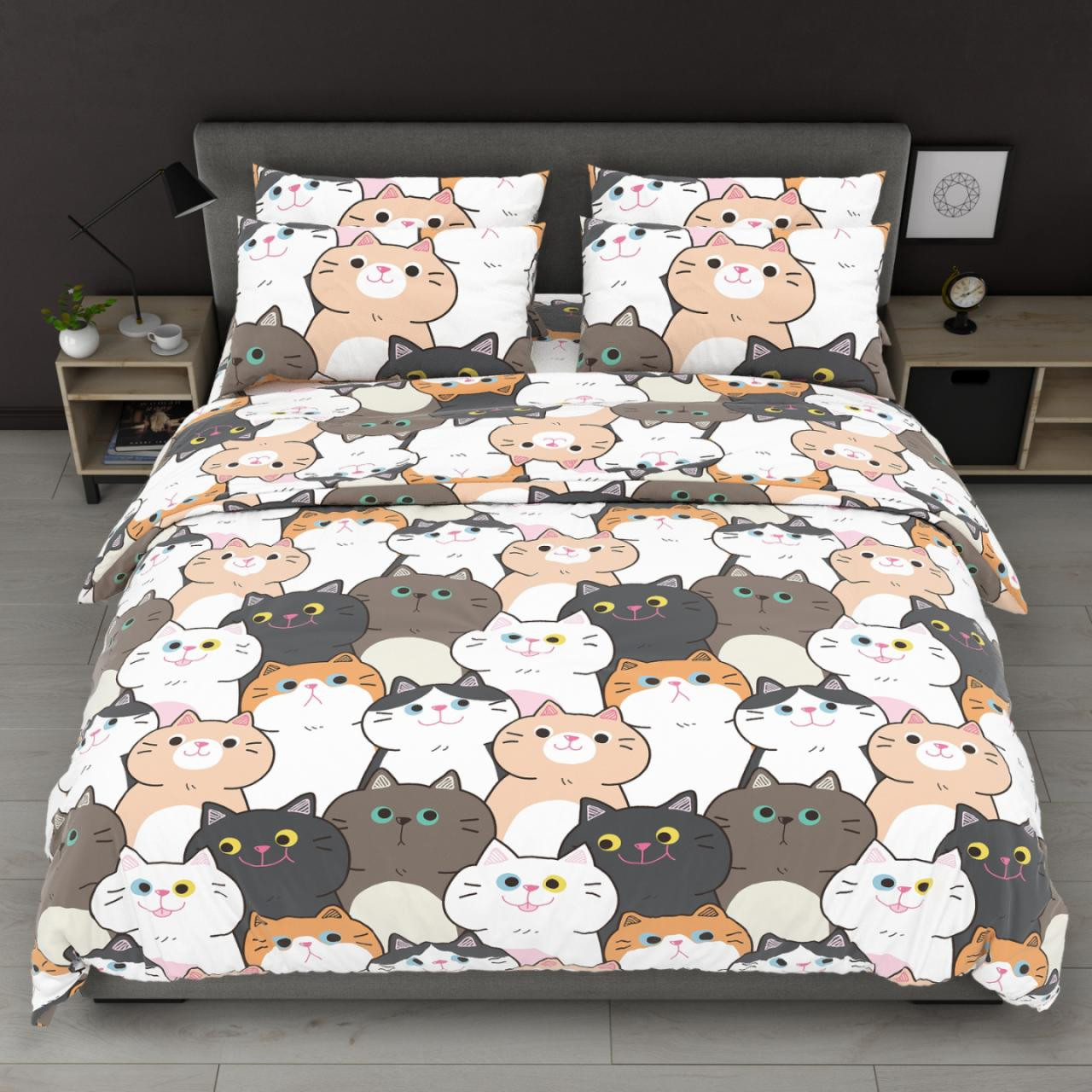 Ткань для постельного белья Бязь "Gold" Lux детская GLB8349