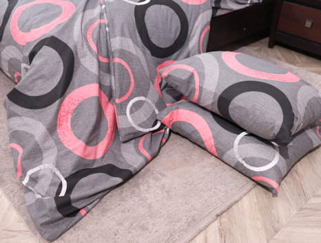 Сімейний набір постільної білизни із Бязі "Gold" №159112 Черешенька™