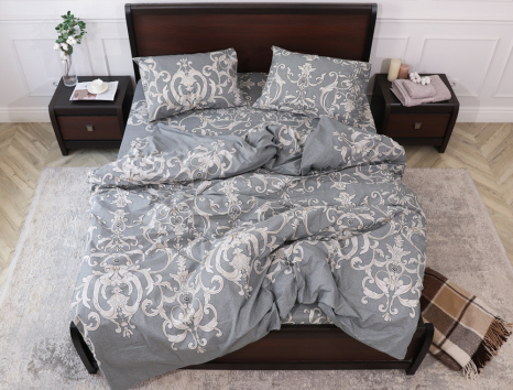 Євро-максі набір постільної білизни 200*220 із Бязі "Gold" №158015 Черешенка™