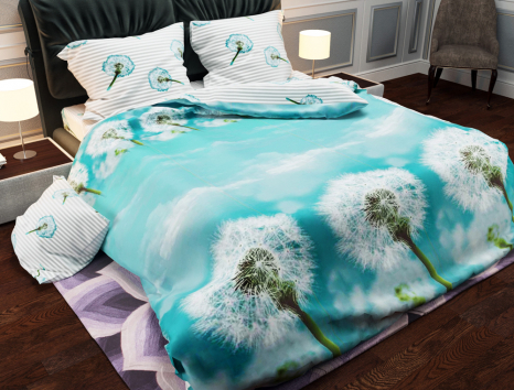 Ткань для постельного белья Бязь "Gold" Lux GL1295 (A+B) - (50м+50м)