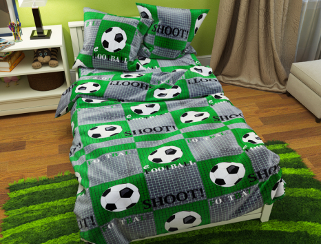 Дитячий комплект з Бязі "Gold" №167282 Черешенка™