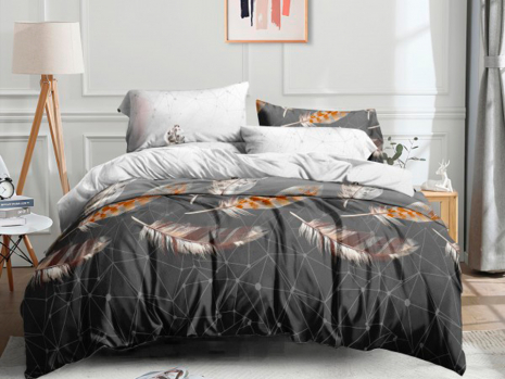 Семейный набор постельного белья 240*220 из поликотона №20123 Черешенка™