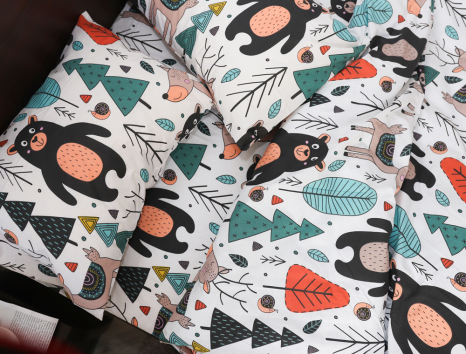 Дитячий комплект з Бязі "Gold" №165609 Черешенка™