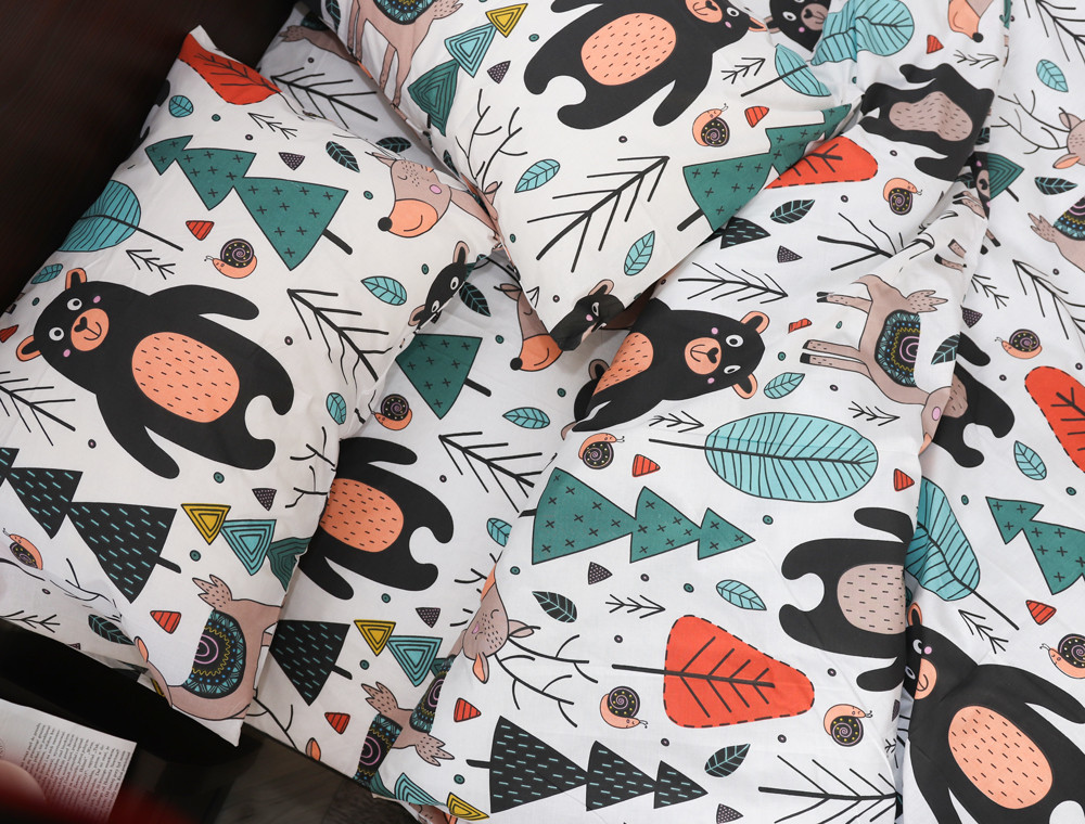 Дитячий комплект з Бязі "Gold" №165609 Черешенка™