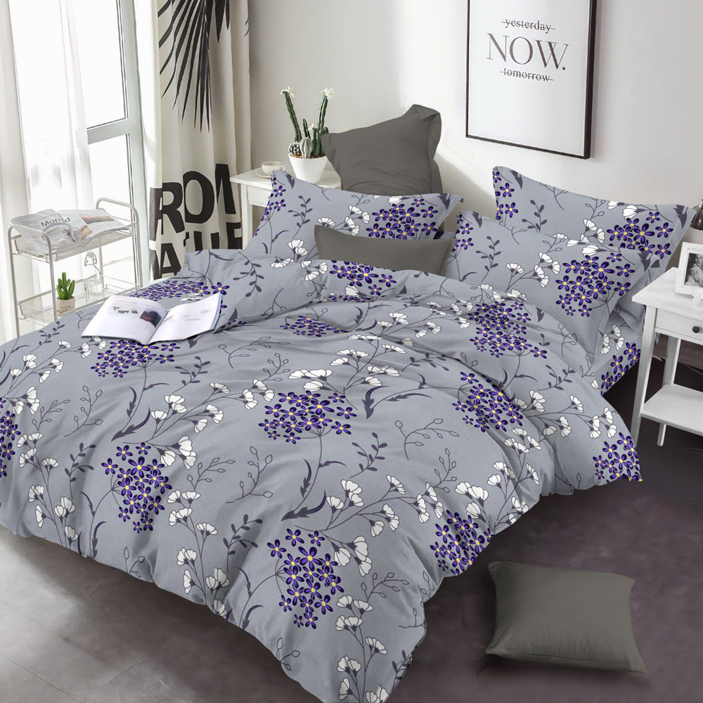 Тканина для постільної білизни Бязь "Gold" Lux GL35900grey