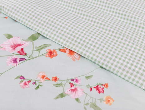 Евро макси набор постельного белья 200*220 из Бязи "Gold" №153112АВ Черешенка™