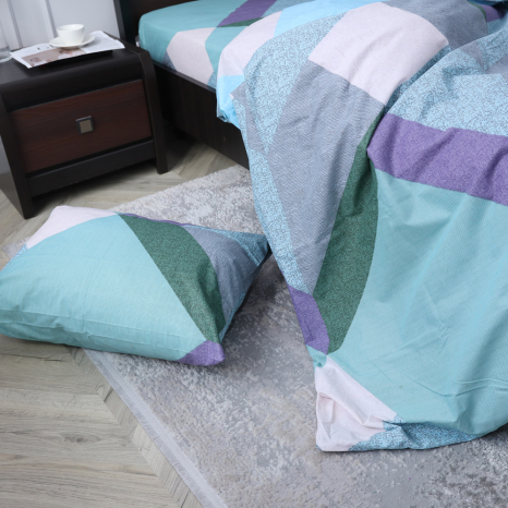 Двоспальний набір постільної білизни 180*220 із Бязі "Gold" №153563 Черешенка™