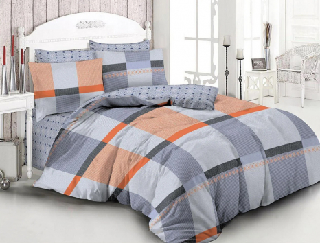 Ткань для постельного белья Сатин F-2208 (A+B) - (60м+60м)