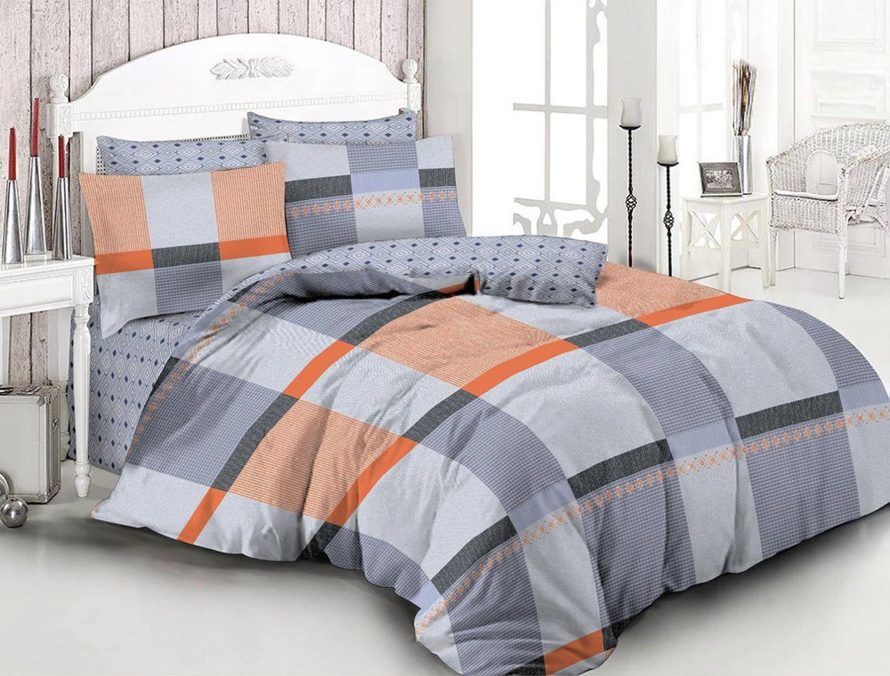 Ткань для постельного белья Сатин F-2208 (A+B) - (60м+60м)