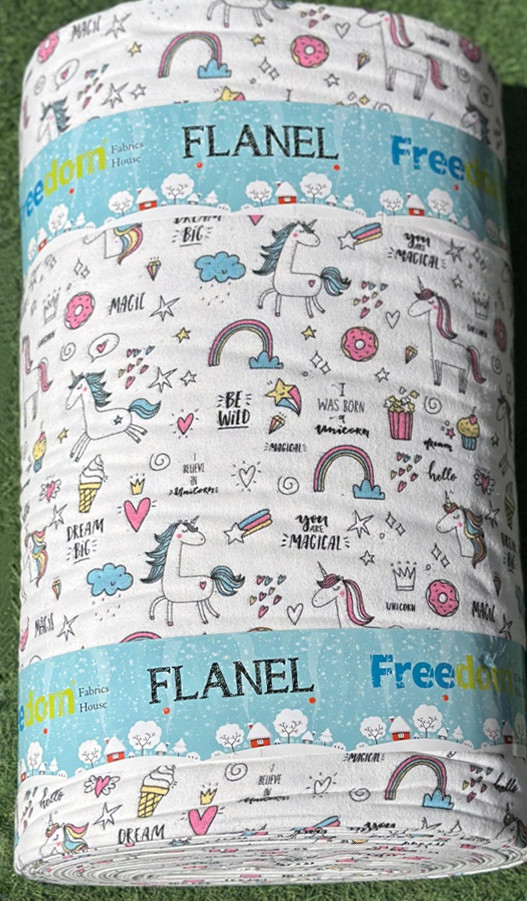 Тканина для постільної білизни Фланель (байка) дитяча FL73