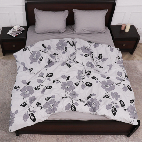 Полуторный набор постельного белья 150*220 из Бязи "Gold" №151577АВ Черешенка™