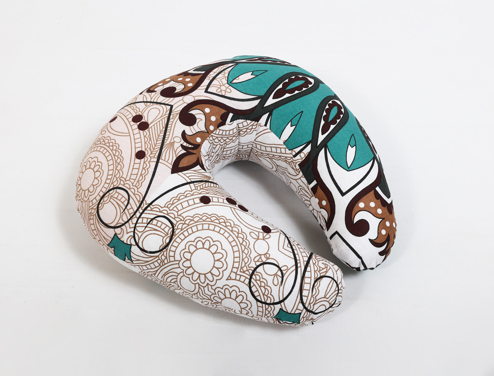 Дорожня подушка-рогалик для подорожей №60003