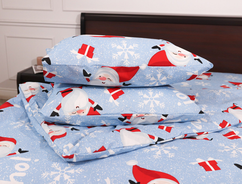 Євро-максі набір постільної білизни 200*220 із Бязі "Gold" №151019 Черешенька™