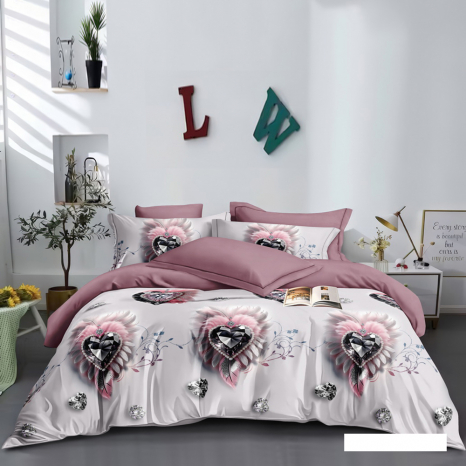 Тканина для постільної білизни Бязь "Gold" Lux GL5200