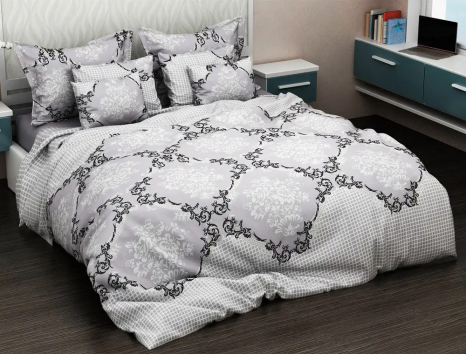 Сімейний набір постільної білизни із Бязі "Gold" №154050 Черешенка™