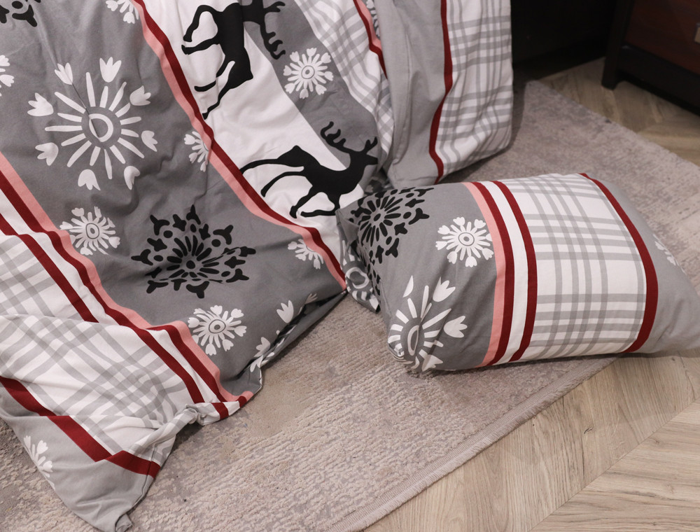 Двуспальный набор постельного белья 180*220 из Фланели №954631 Черешенка™