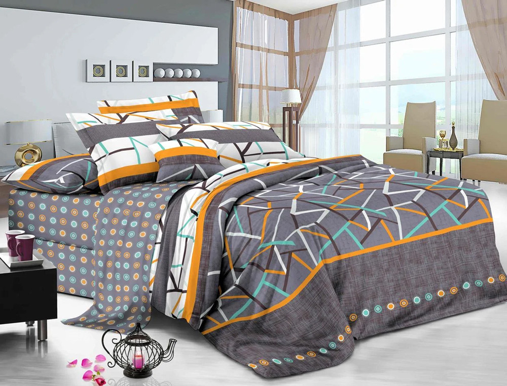 Тканина для постільної білизни Сатин S20-2 (A+B) - (60м+60м)